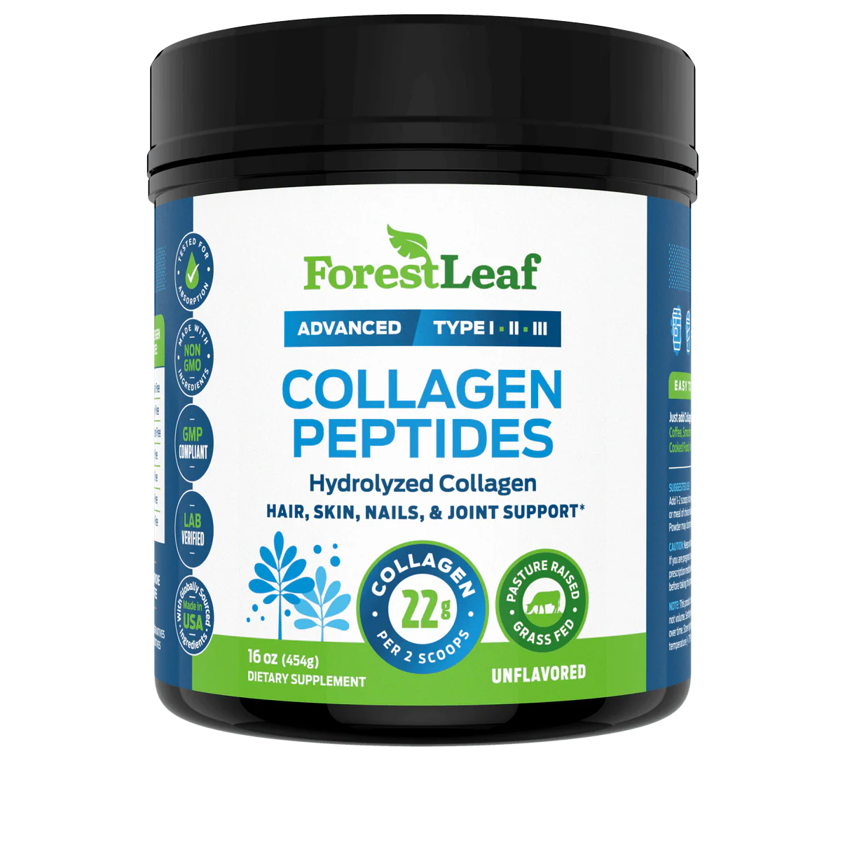 COLLAGEN PEPTIDES SUPPLEMENT