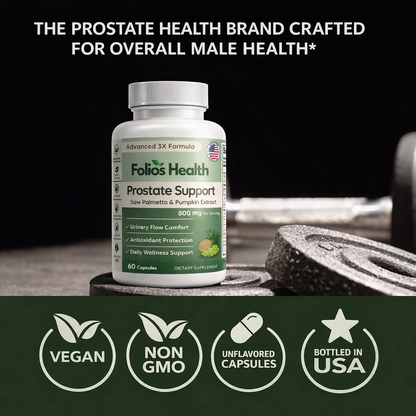 Herbal Prostate Support (Saw Palmetto + Pumpkin Extract)